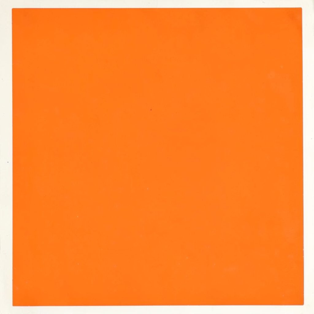 A matte gouache poster painting fragment in deep navy and burnt orange, moody and song-like in mood